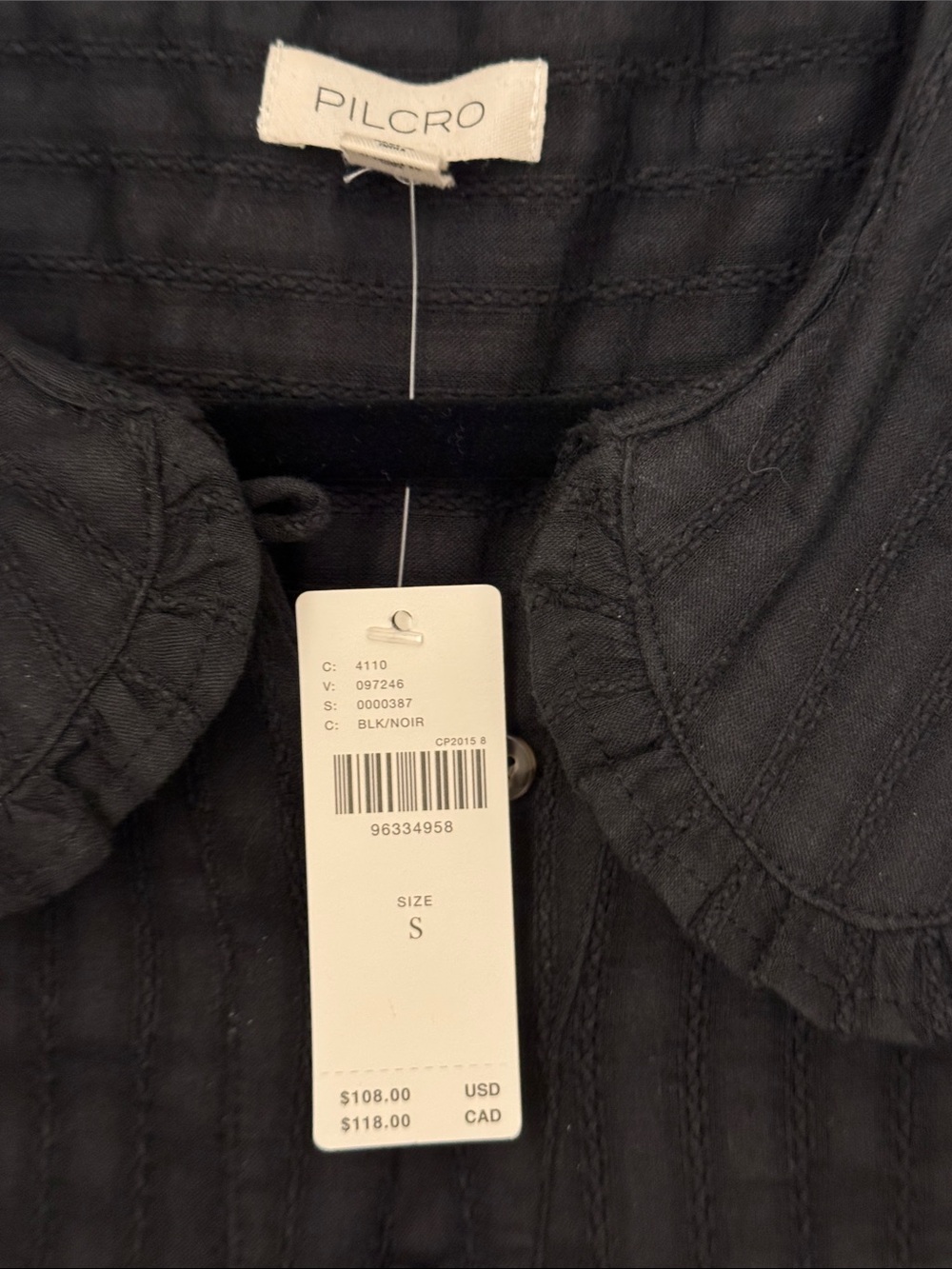 NWT Long Sleeve Pilcro Kiera Blouse - Picture 7 of 12